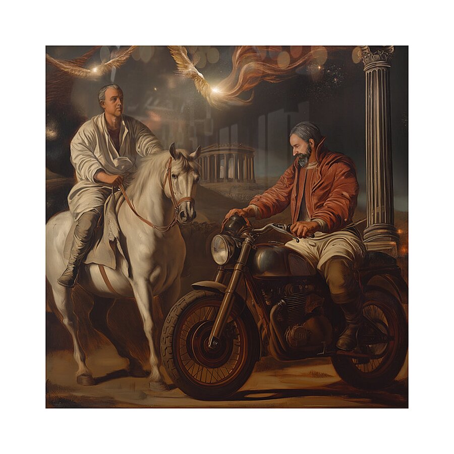 Horsepower Picture Frame print