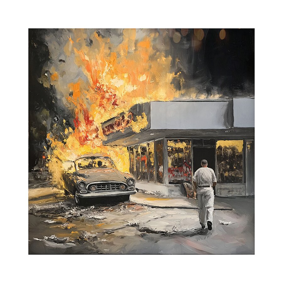 After the Blast Picture Frame Printing