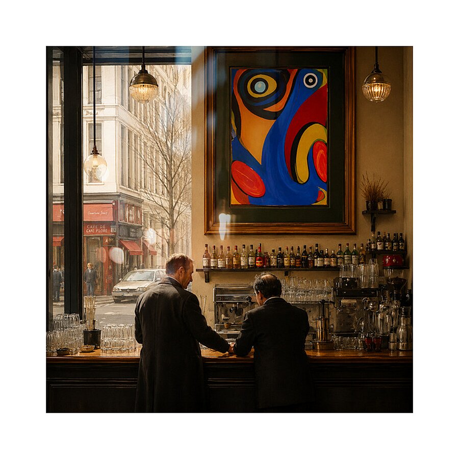 Missing Bartender Picture Frame print