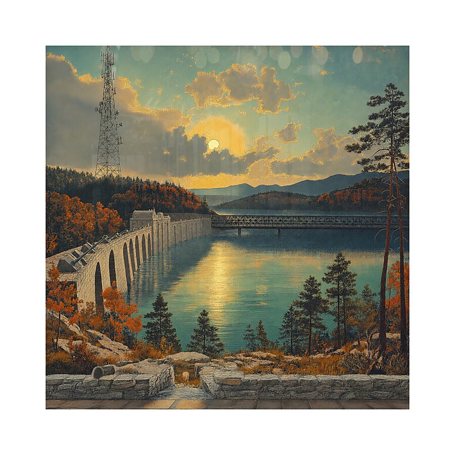 Reservoir Picture Frame print