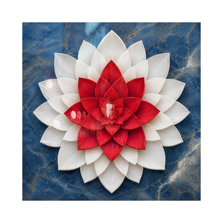 Heart in Bloom Picture Frame print