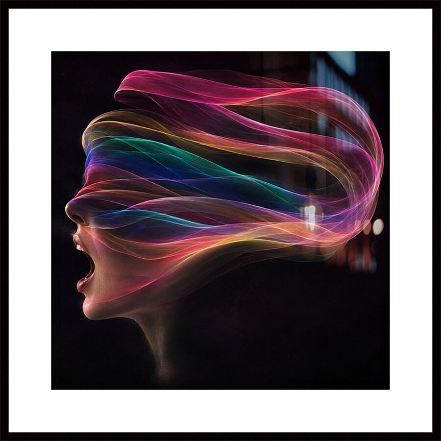 Emotional Prism Picture Frame print