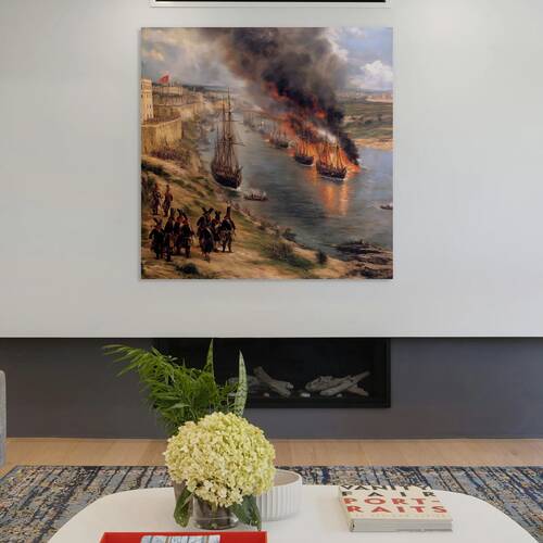 Burning Harbor Reproduction