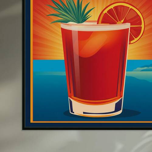 Tequila Sunrise Reproduction
