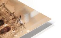 Sepia Promenade HD Metal print