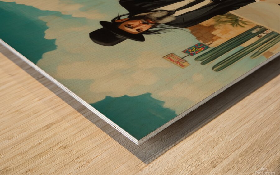 The Roamer Wood print