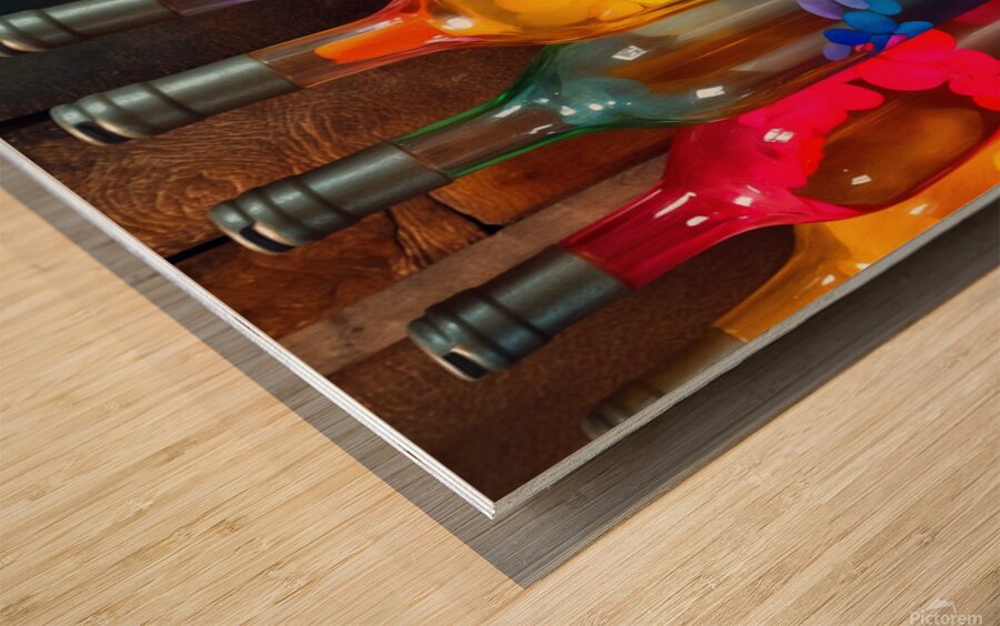 Exotic Fermentation Wood print