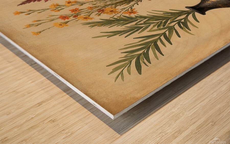 Vessels Remember Wood print