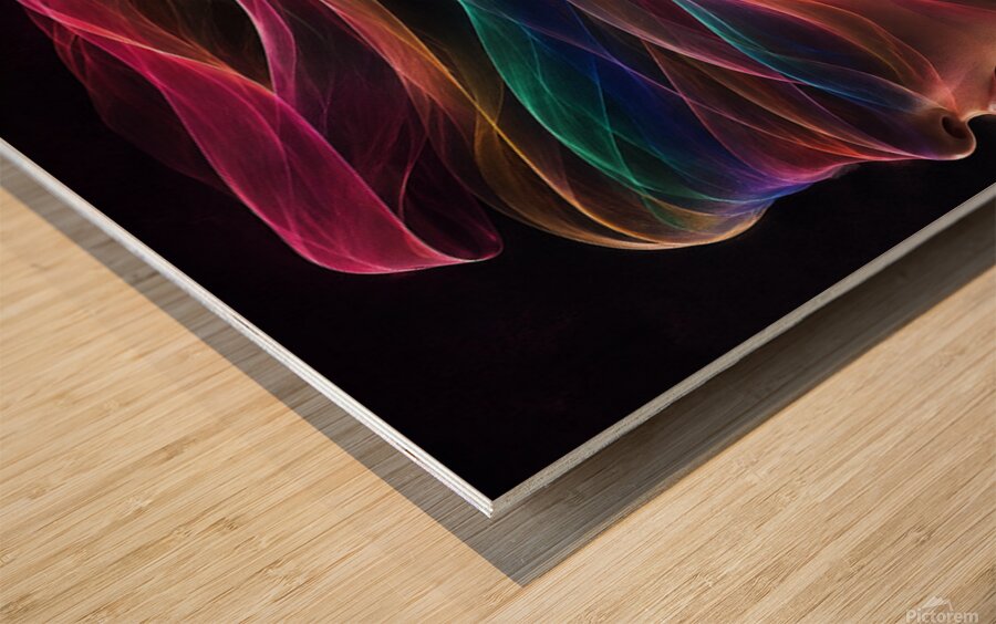 Emotional Prism Wood print