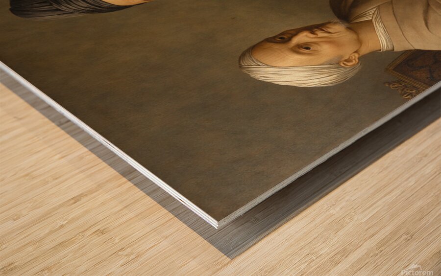 Fist Bump Inception Wood print