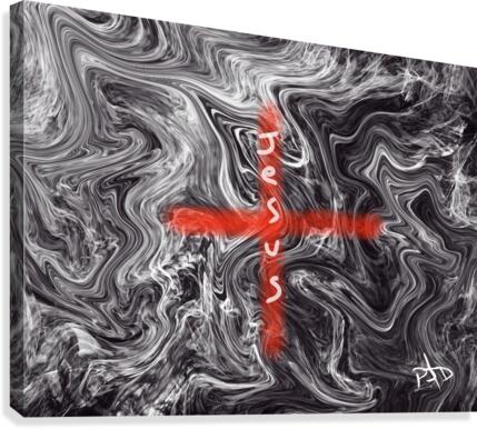 Covered By The Blood Canvas Print