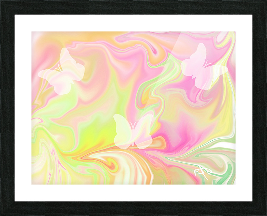 My Happy Place Picture Frame print