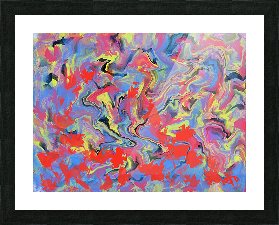 Abstract Picture Frame print