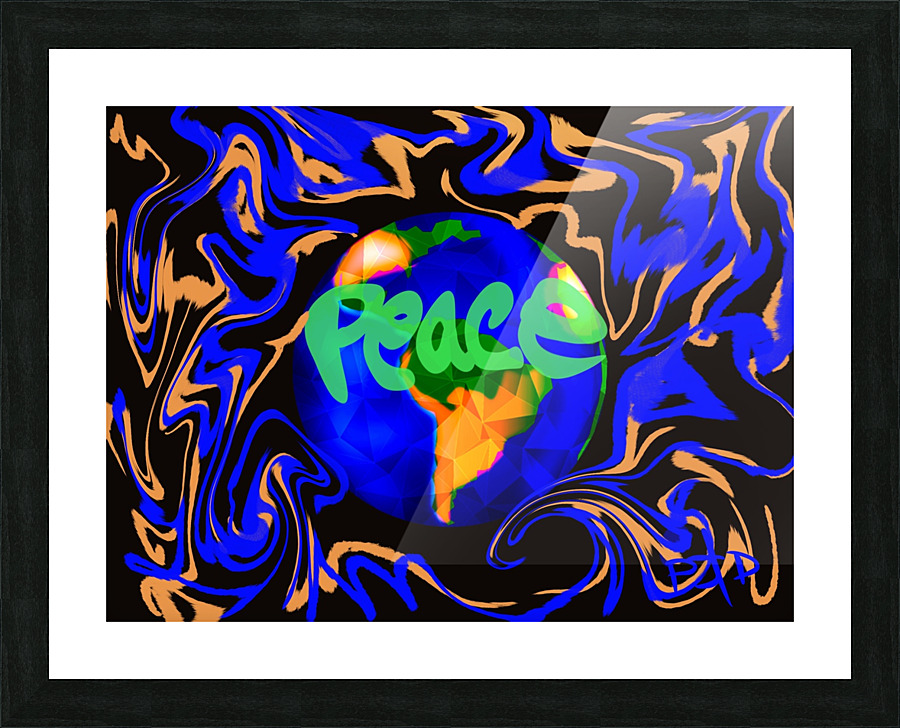 World Peace Picture Frame print