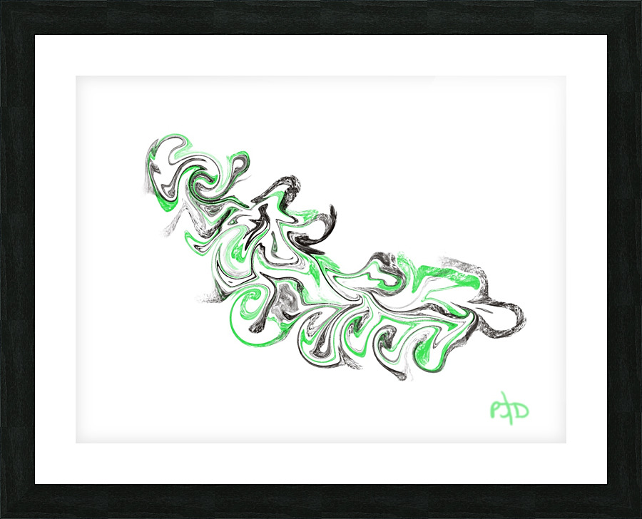 Turn Over a New Leaf Picture Frame print