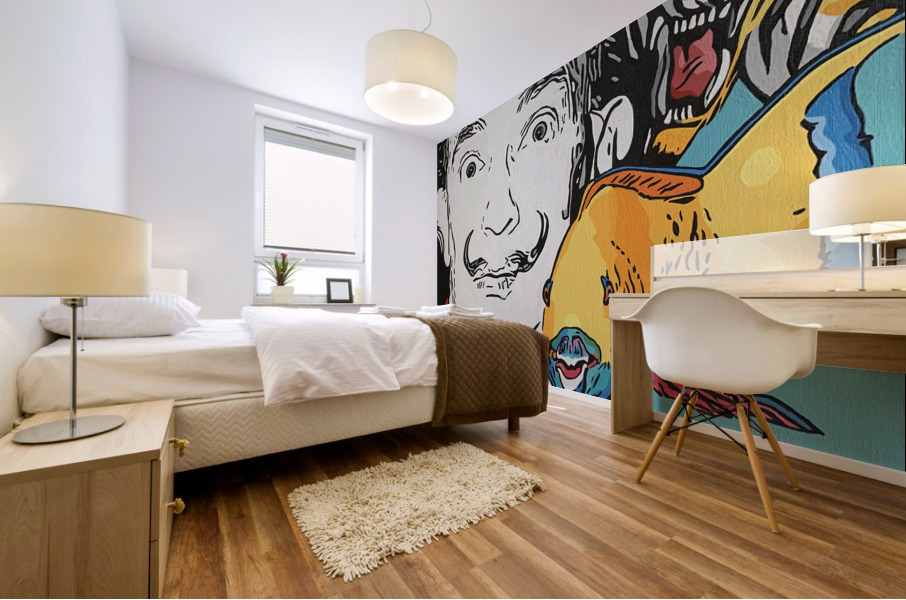 Dali Mural print