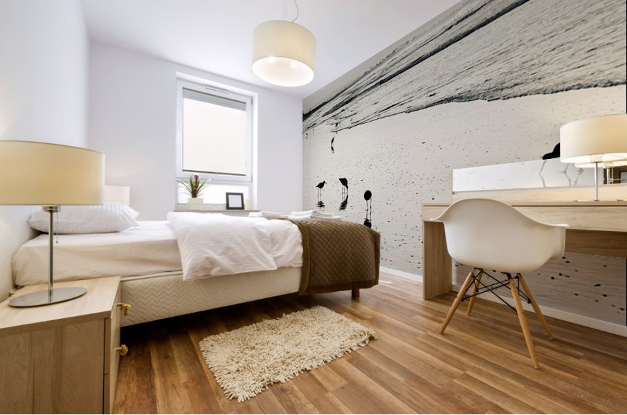 Sandpipers Mural print