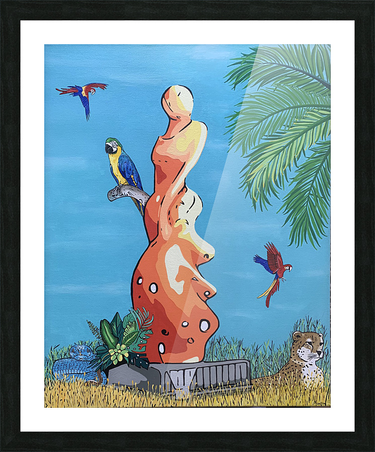 Predators Beauty Picture Frame print