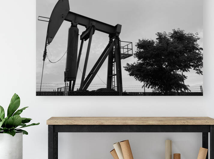 Oil Field Pump Reproduction