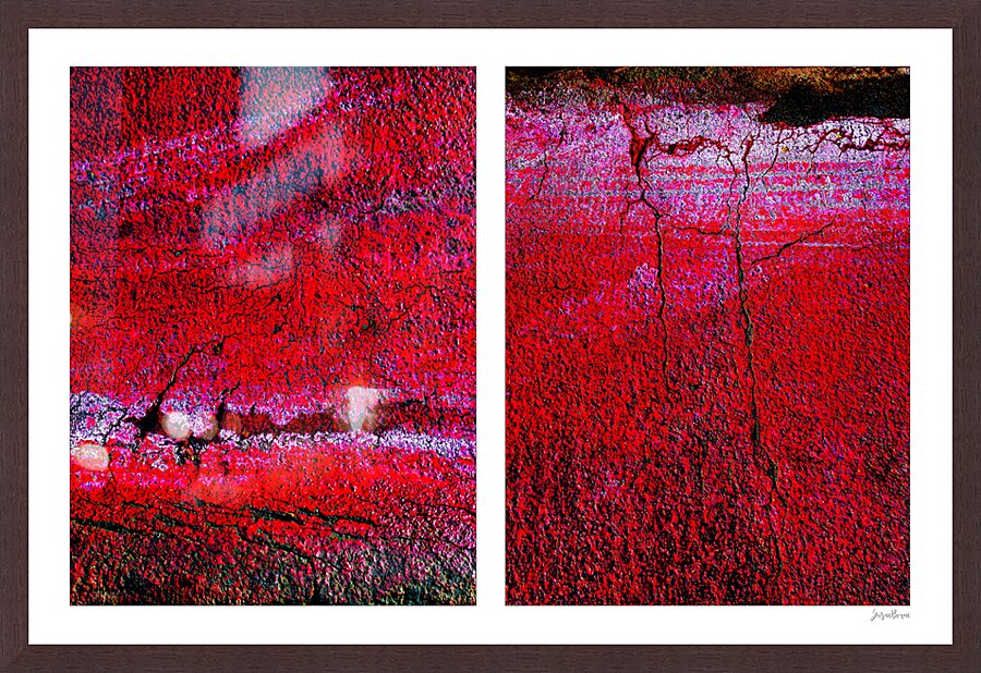 Seeing Red 02 Picture Frame print