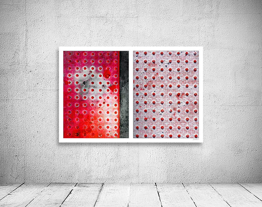 Red Diptych  07 Wall Preview