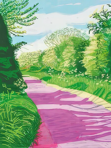 David Hockney 45 Digital Download