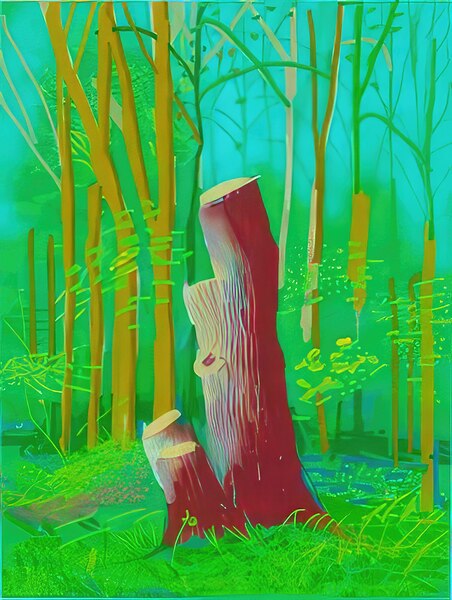 David Hockney  Digital Download