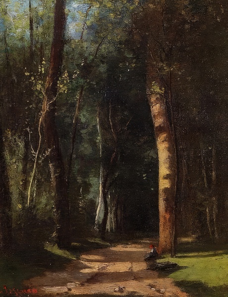 In the Woods 1859 Camille Pissarro Téléchargement Numérique