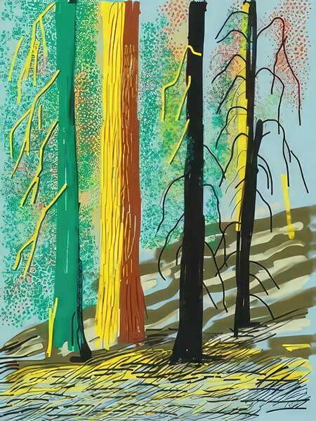 David Hockney 58 Digital Download