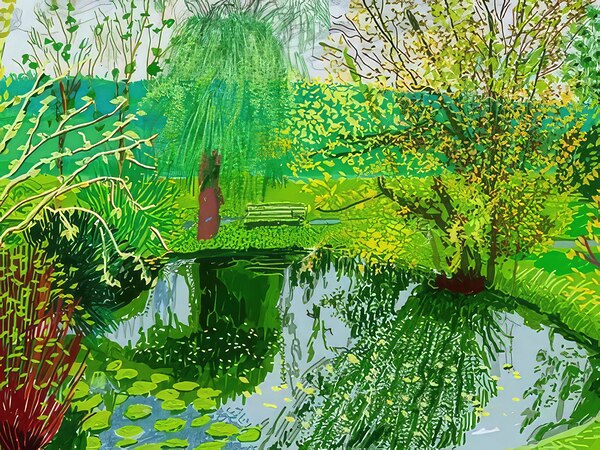 David Hockney Téléchargement Numérique