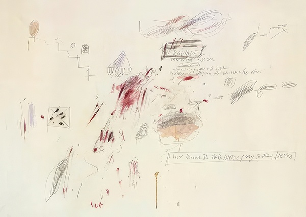 Art by Cy Twombly 22 Digital Download