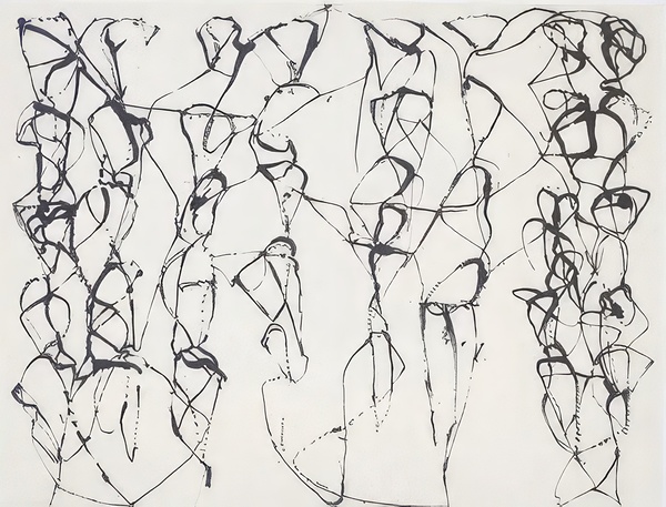 Art by Brice Marden   Digital Download