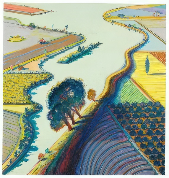 Wayne Thiebaud Digital Download