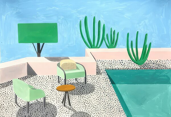David Hockney  Digital Download