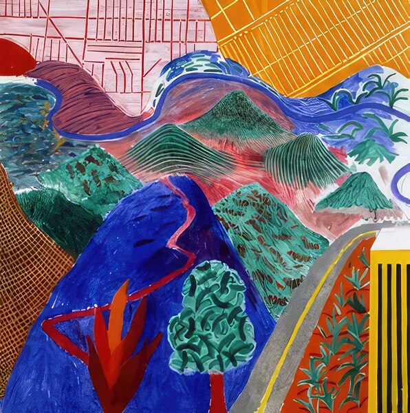 David Hockney  Digital Download