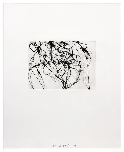 After Botticelli 3   1994 - Brice Marden Digital Download