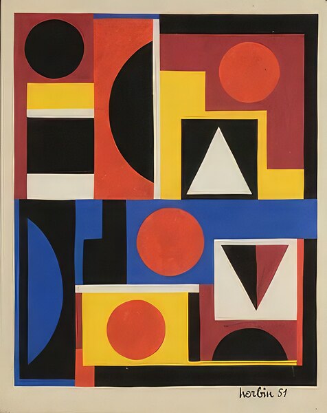 Auguste Herbin 11 Digital Download