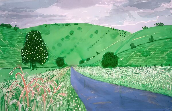 David Hockney 12 Digital Download