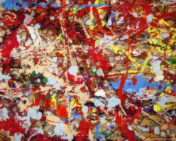 Jackson Pollock 50 Digital Download