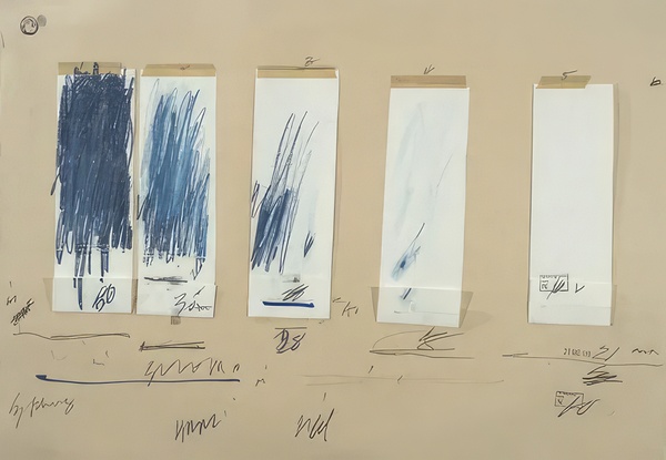 Art by Cy Twombly 3 Digital Download