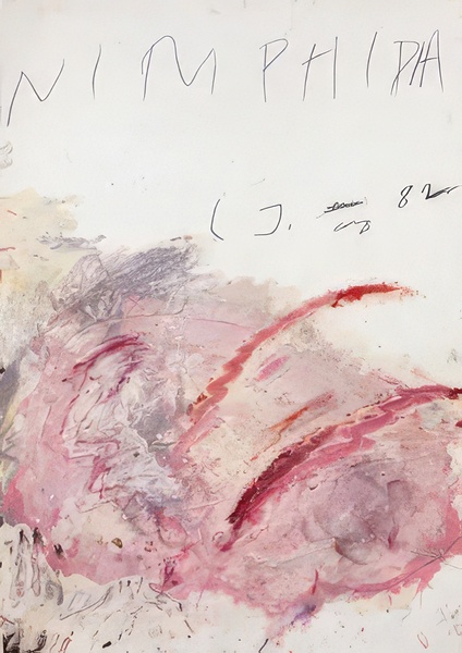 Art by Cy Twombly 9 Digital Download