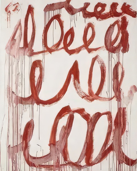 Art by Cy Twombly 29 Digital Download