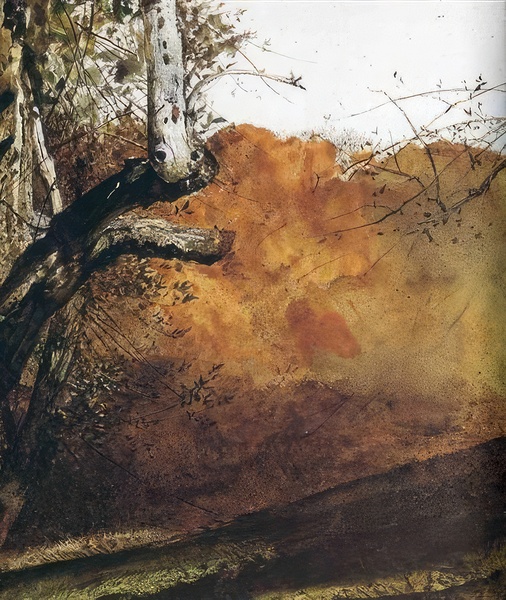 Autumn   Contemporary Realism - Andrew Wyeth Digital Download