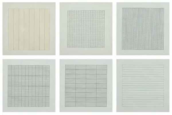 Agnes Martin    40 Digital Download