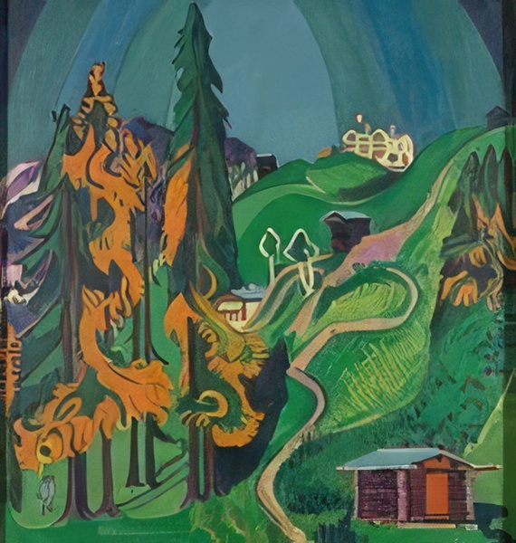 Ernst Ludwig Kirchner 58 Digital Download