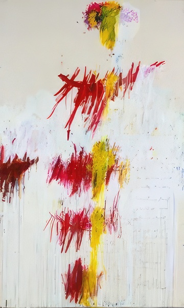 Art by Cy Twombly 15 Digital Download