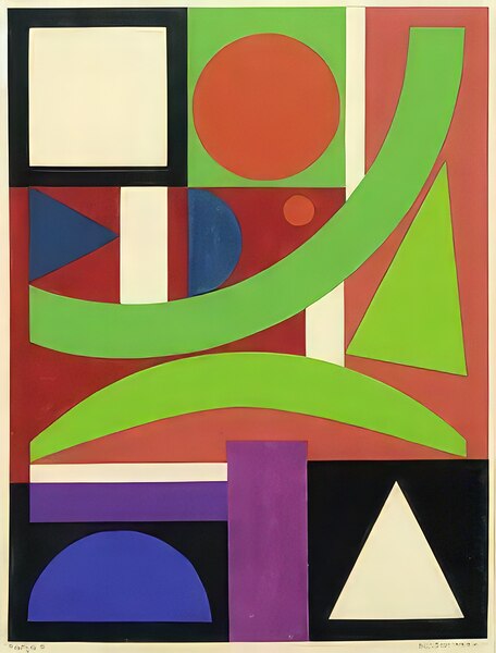 Auguste Herbin 42 Digital Download