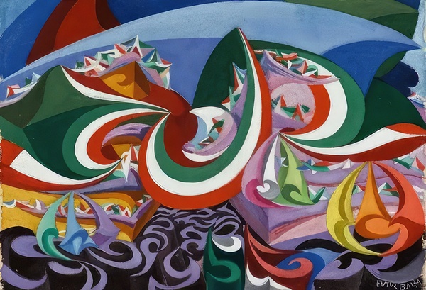 Artwork by Giacomo Balla  11 Digital Download