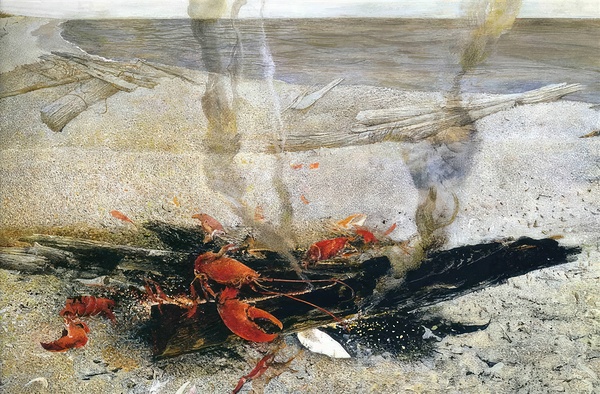 Embers   2000 - Andrew Wyeth Digital Download