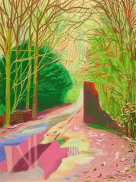 David Hockney 27 Téléchargement Numérique